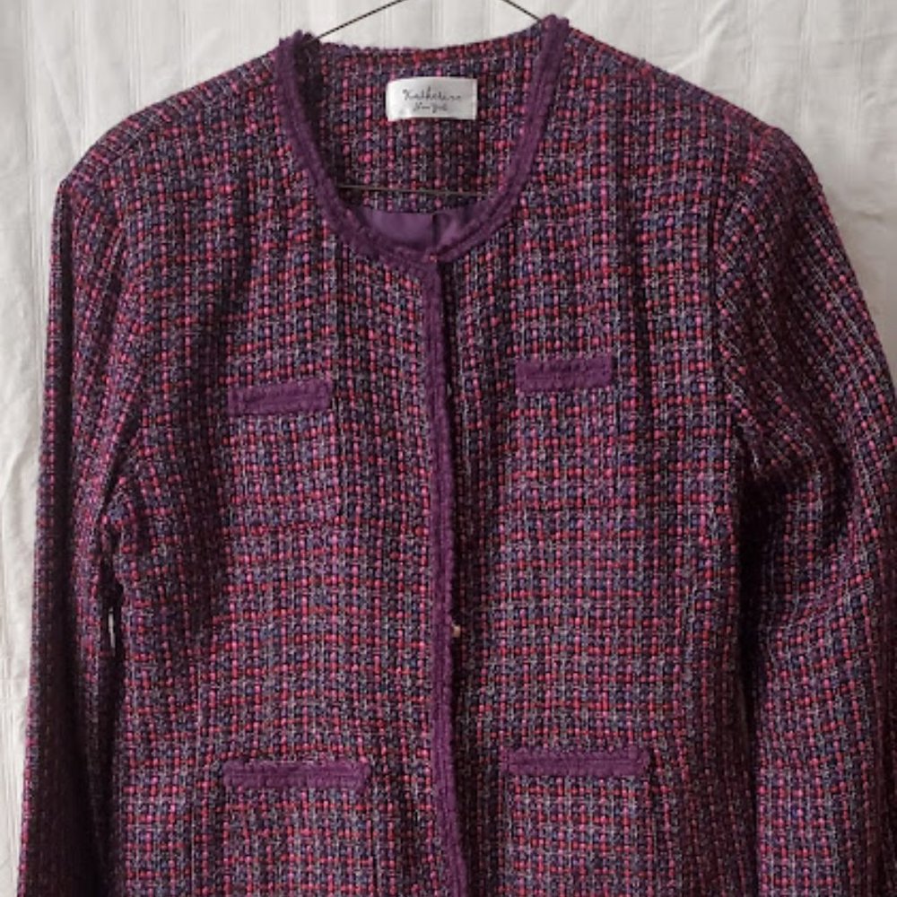 Boucle tweed jacket